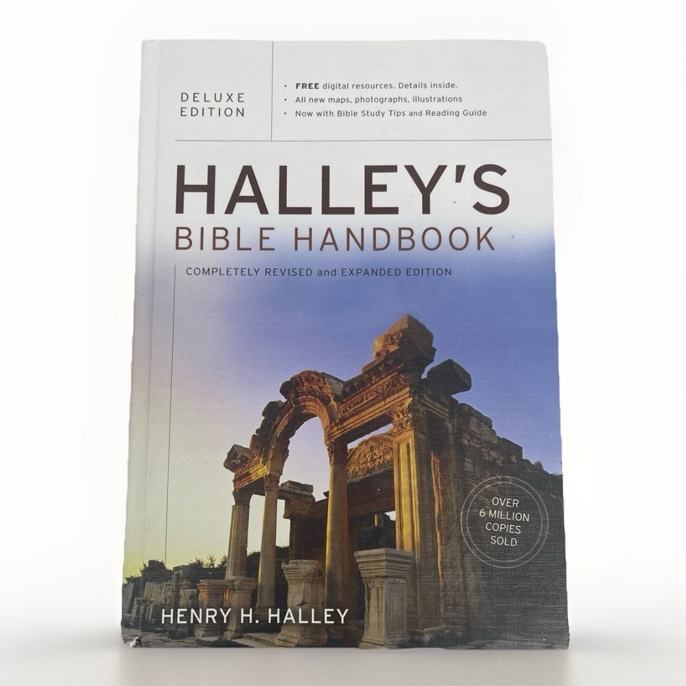 Halley's Bible Handbook Deluxe Edition Hardcover Revised Expanded USA
